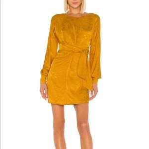 House of Harlow x Revolve Mustard Dress